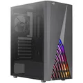 Produktbild: Aerocool Delta-A-BK-v1 Midi-Tower, Acrylglas - schwarz