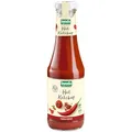 Produktbild: Byodo Hot Ketchup 3er Pack (3 x 500 ml Glas) - Scharfer Bio Ketchup, Vegan, Glutenfrei, Ohne Künstliche Zusatzstoffe - Ideal für Grill & BBQ