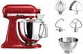Produktbild: KitchenAid Küchenmaschine 5KSM175PSEER EMPIRE ROT, 300 W, 4,8 l Schüssel, mit Zubehör im Wert von ca. 112,-€ UVP