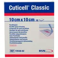Produktbild: CUTICELL Classic Wundgaze 10x10 cm, 10 St PZN 04979096