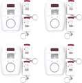Produktbild: Set 4x Sensor Alarmanlage Sicherheit System Bewegungsmelder Alarm