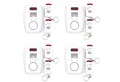 Produktbild: Adapter Universe Set 4x Sensor Alarmanlage Sicherheit System Bewegungsmelder Alarm Alarmsirene