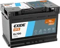 Produktbild: Exide EL700 EFB Autobatterie 70Ah 570 500 076