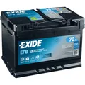 Produktbild: EL700 EXIDE EFB Start-Stop 12V/70Ah 720A (EN) Erstausrüstertechnologie
