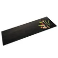 Produktbild: vidaXL Küchenteppich, Küchenläufer rutschfest Waschbar, Teppichläufer für Innen Außen, Teppich Läufer Küchenmatte, Gewürze 45x150cm Samt
