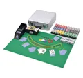 Produktbild: vidaXL Spiel Kombiniertes Poker/Blackjack Set mit 600 Laserchips Aluminium