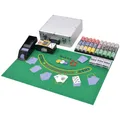 Produktbild: Kombiniertes Poker / Blackjack Set Mit 600 Laserchips Aluminium Koffer