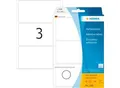 Produktbild: Vielzwecketiketten Herma, 52 x 100 mm, selbstklebend, permanent, matt, 96 Stück, weiß