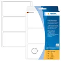 Produktbild: HERMA Etiketten 2500 weiß 100,0 x 52,0 mm, 32 Blatt