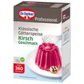 Produktbild: Dr. Oetker Professional Götterspeise mit Kirsch-Geschmack, Götterspeisenpulver in 1 kg Packung