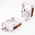 Produktbild: MKS Mikashima FD-7 Faltbare komplett Aluminium Pedale Klapprad silber
