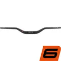 Produktbild: Ergotec Fahrrad Lenker Bügel RISER BAR 50 12° Ø = 35,0mm Schwarz SL 6 Aluminium