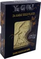 Produktbild: Yu-Gi-Oh! Fanattik Metal Card Karte 24K Gold Plated Dunkles Magier Mädchen