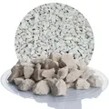 Produktbild: Kalk Ziersplitt beige 16-32 mm - 25 kg Sack
