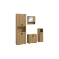 Produktbild: Badkombination  Mönchsee , holzfarben , Maße (cm): B: 180 H: 192