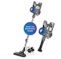 Produktbild: CLEANmaxx Zyklon Hybrid Staubsauger, beutellos, kabellos mit Filter und Akkulaufzeit bis zu 45 min, LED-Funktion