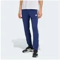 Produktbild: adidas Performance Sporthose WORKOUT ESSENTIALS ALL-SET 3-STREIFEN, GEWIRKTES MATERIAL Trainingshose, Climacool, reguläre Passform blau L