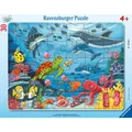 Produktbild: Ravensburger Kinderpuzzle - Unten im Meer - 30-48 Teile Rahmenpuzzle für Kinder