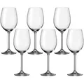 Produktbild: LEONARDO 6er-Gläserset  Daily , transparent/klar , Glas , Maße (cm): B: 8,5 H: 11,8