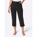 Produktbild: 7/8-Hose FEEL GOOD, Damen, Gr. 36/38, Normalgrößen, schwarz, 95% Baumwolle, 5% Elasthan, unifarben, Hosen 7/8-Hose