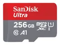 Produktbild: SanDisk Ultra microSDHC A1 150MB/s Class 10 Speicherkarte + Adapter 256GB