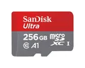 Produktbild: Sandisk Ultra Speicherkarte (256 GB, 150 MB/s Lesegeschwindigkeit, inklusive SD-Adapter)