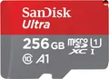 Produktbild: SanDisk Ultra Android microSDXC UHS-I Speicherkarte 256 GB + Adapter (Für
