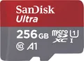 Produktbild: Sandisk Speicherkarte microSDXC Ultra Android 256GB 150MB/s + Adapter