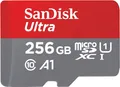 Produktbild: SanDisk Ultra Android microSDXC UHS-I Speicherkarte 256GB + Adapter bis 150 MB/s