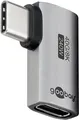 Produktbild: Goobay USB-C -Adapter horizontal 90° USB4 - -Stecker> -Buchse (74441)