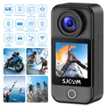 Produktbild: 4K Action Cam 20MP EIS WiFi Sportkamera Unterwasserkamera 30M Dual Touchscreen