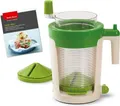 Produktbild: Betty Bossi Maxi Spiralizer – Gemüse Spiralschneider zum Schneiden von Gemüse und Früchten – komfortabler Gemüse Twister – High-End-Version der Spiralschneider