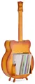 Produktbild: Schallplattenregal Schallplatten LPs Gitarre Holz Phono Ständer Plattenspieler