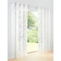 Produktbild: heine Gardine Dekostore ., Ösen, transparent beige 140 cm x 245 cm
