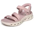 Produktbild: Skechers Damen Go Walk Glide-Step 2.0 Sandal Ella Flat, Violett, Größe 42