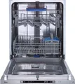 Produktbild: Midea Einbaugeschirrspüler SV 4.60 wi, vollintegrierbar, 60 cm breit, Edelstahl, 14 Maßgedecke