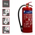Produktbild: Pulverfeuerlöscher, Brandklassen A, B, C, Manometer, 6kg