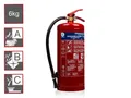Produktbild: Pulverfeuerlöscher, Brandklassen A, B und C, Brandlöscher, Handfeuerlöscher, 6kg