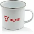 Produktbild: Emaille Tasse 350 ml Emaillebecher Kaffetasse für Camping, Outdoor - Bbq-toro