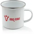 Produktbild: Emaille Tasse 350 Ml Emaillebecher Kaffetasse Für Camping, Outdoor - Bbq-toro