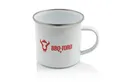 Produktbild: BBQ-Toro Tasse Emaille Tasse, 350 ml Emaillebecher, Kaffetasse für Camping, Stahl