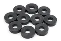 Produktbild: Design61 10x Distanzstücke Distanzhülsen Unterlegscheiben L 5mm x Ø 15/6 mm M6 Rund HD-Polyethylen
