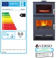 Produktbild: Verso F Kaminofen mit Backfach Holzofen  9kW EEK A+ BImSchV-2 Konform