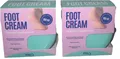 Produktbild: Footsteps Fußcreme pflegt trockene und rissige Fersen, 100 ml Tiegel