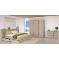 Produktbild: Schlafzimmer, Braun, Holzwerkstoff, 80x200x120 cm, Kinder- & Jugendzimmer, Jugendmöbel, Komplette Kinder- & Jugendzimmer