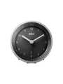 Produktbild: Braun BC07 - alarm clock - round - quartz - desktop - silver/black