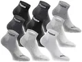 Produktbild: PUMA Quartersocken 18 Paar Pack Statement Edition - Damen und Herren - Black White Grey Pack - Gr. 39-42