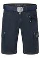 Produktbild: Timezone Herren Cargo Bermuda Shorts Regular RYKERTZ Short Mid Waist Regular Fit, Größe:W 38, Farbe:1202-30056 Washed Ink Blue