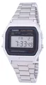 Produktbild: Casio Digital Alarm Chrono LED-Licht Stoppuhr Edelstahl A158WA-1DF Herrenuhr