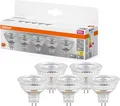 Produktbild: OSRAM LED BASE MR16, Vorteilspack mit 5 Niedervolt Leuchtmittel, ersetzt
